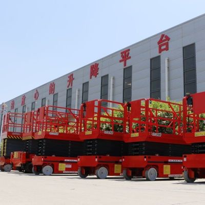 10m Electric Platform Lift Gtjz10 Aerial Working Platform For Building Construction