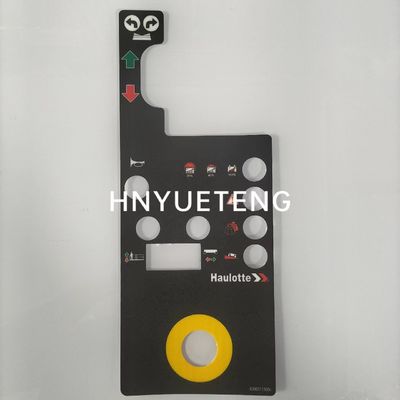 ISO Haulotte Scissor Lift Decals Optimum 8 AC Upper Control Panel Decal