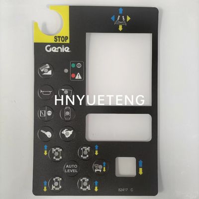 Platform Lift Control Box Decal 82417GT Genie Rough Terrian Scissor Lift Spares