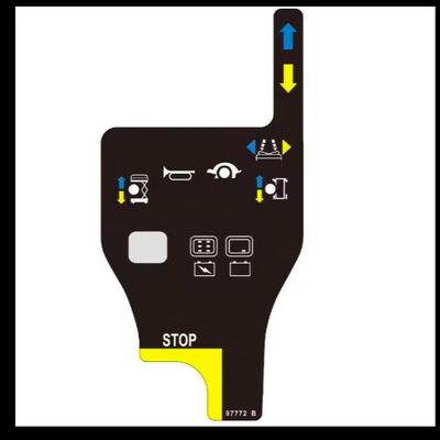 97772 scissor lift decals  For Genie 5 Control Box 1256727 Alternative GS1932 GS2646 GS4045
