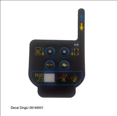 DL-09140001 DingLi JCPT Scissor Lift Parts Control Box Decal